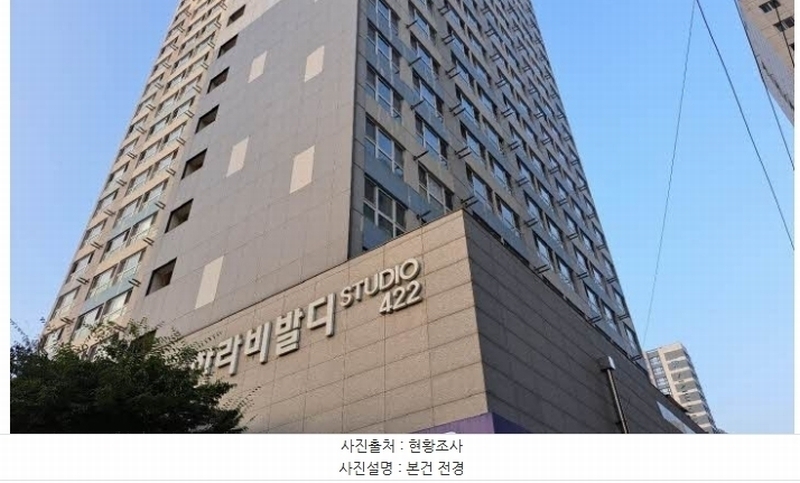 2024타경60338 부산광역시 부산진구 범천로 22, 범내골역한라비발디스튜디오422 16층 1601호 오피스텔[계약16평형] 경매 이미지