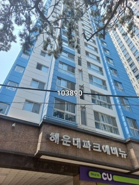2023타경103890 부산광역시 해운대구 중동1로17번길 15-7, 해운대파크에비뉴 18층 1804호 오피스텔[계약26평형] 경매 이미지
