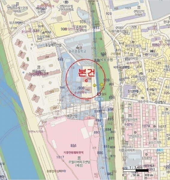 2024타경6002 부산광역시 해운대구 해운대로108번길 22, 센텀센트레빌플래비뉴 103동 13층 1303호 오피스텔 경매 이미지