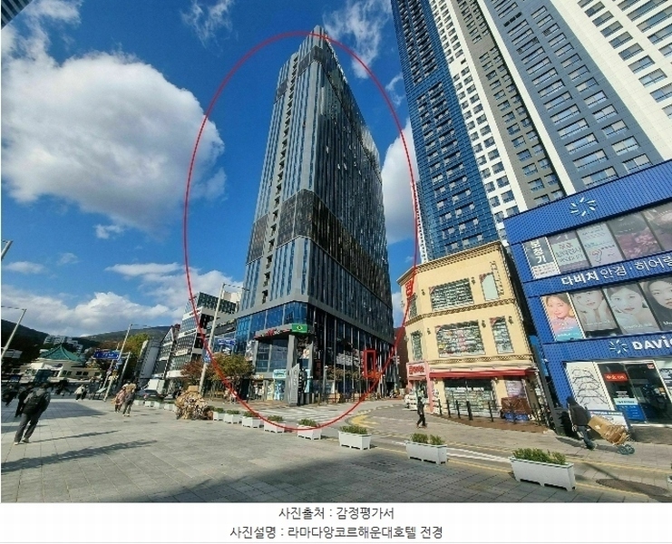2024타경6606 부산광역시 해운대구 구남로 9, 라마다앙코르해운대호텔 2층 208호 근린상가 경매 이미지