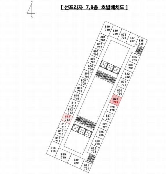 2024타경111874 부산광역시 해운대구 마린시티3로 1, 선프라자 8층 813호 오피스텔[계약44평형] 경매 이미지