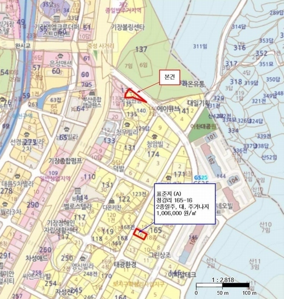 2024타경112976 부산광역시 기장군 기장읍 청강리 136-15 다가구(원룸등) 경매 이미지