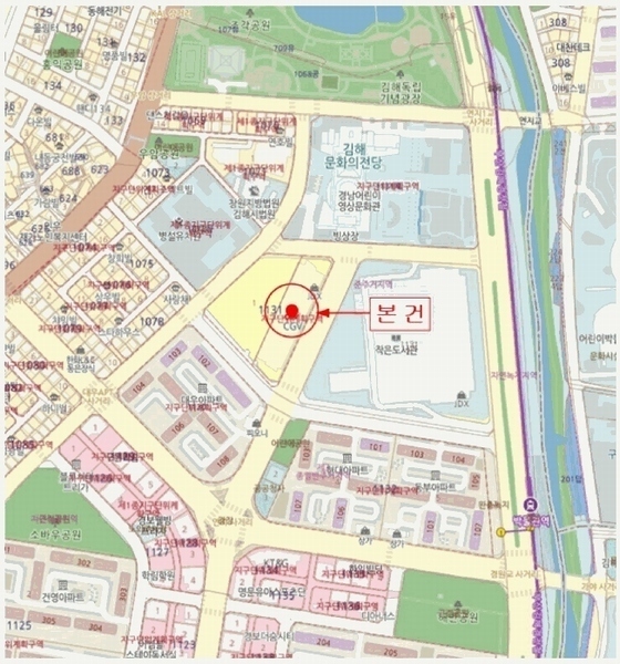 2025타경346 경상남도 김해시 내외중앙로 137, 휴앤락몰 1층 126호 근린상가 경매 이미지