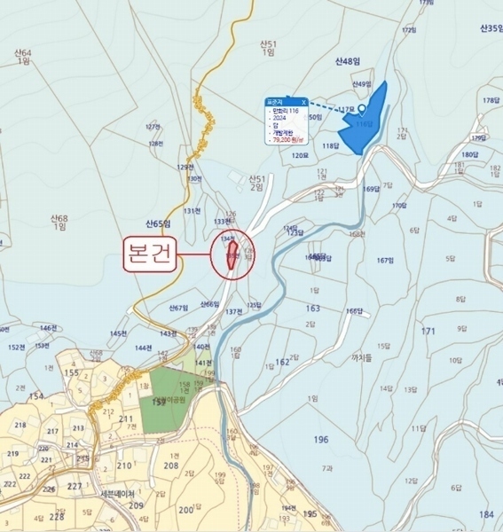 2025타경4102 부산광역시 기장군 기장읍 만화리 135 농지 경매 이미지