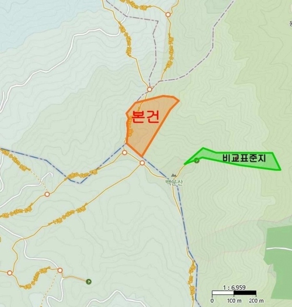 2025타경4461 부산광역시 기장군 정관읍 모전리 산37-1 임야 경매 이미지