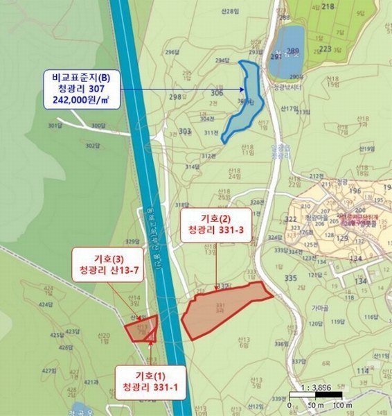 2024타경6590 부산광역시 기장군 일광읍 청광리 산13-7 임야 경매 이미지