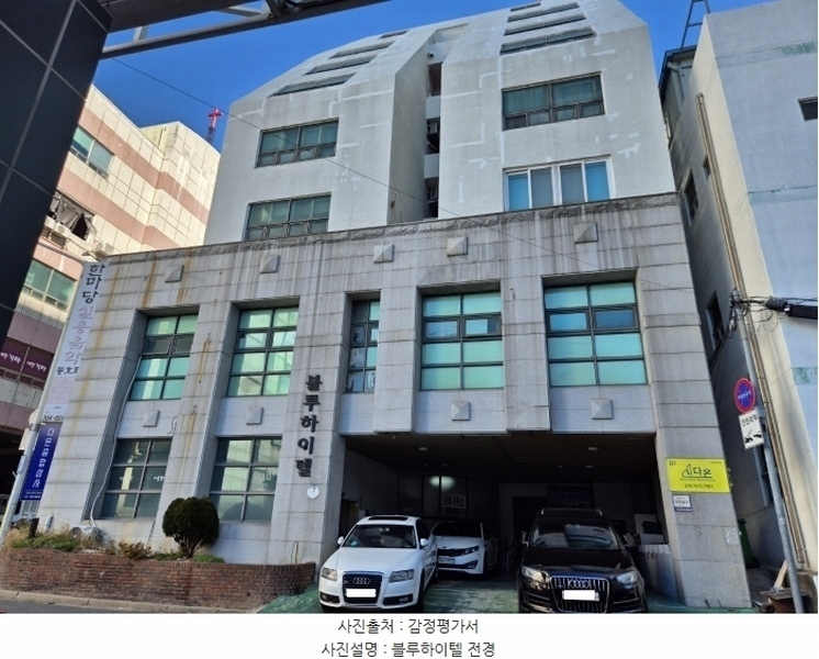 2024타경7050 부산광역시 해운대구 좌동순환로249번길 7-20부산광역시 해운대구 좌동순환로249번○○○○, 블루하이텔 지하1층 비이101호블루하이○○ 근린상가 경매 이미지