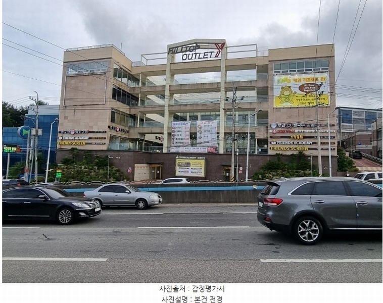2024타경107035 부산광역시 기장군 장안읍 정관로 1142, 힐탑프리미엄아울렛 에이동 지1층 비107호 근린상가 경매 이미지