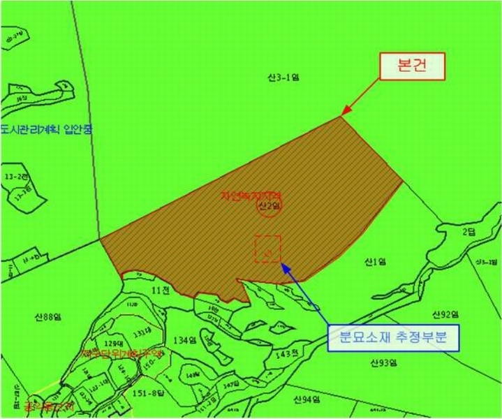 2025타경4409 부산광역시 기장군 철마면 구칠리 산2 임야 경매 이미지