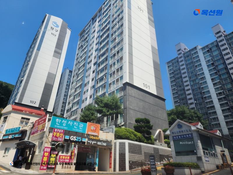 2025타경4912 부산광역시 남구 황령대로319번가길 110, 대연청구아파트 104동 20층 2002호 아파트[공급23평형] 경매 이미지