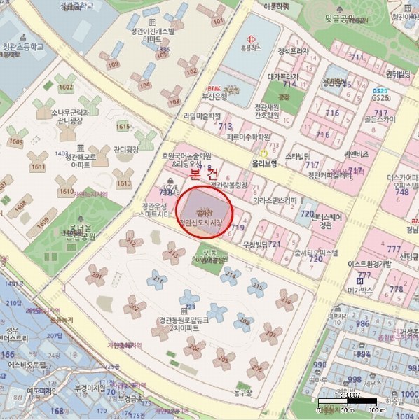 2025타경4920 부산광역시 기장군 정관읍 정관6로 5-20부산광역시 기장군 정관읍 정관6○○○○, 정관신도시미래안전통상가 1층 에이136호정관신도○○ 근린상가 경매 이미지