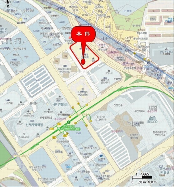 2025타경5002 부산광역시 해운대구 센텀동로 26, 포레나센텀시티 21층 비-2104호 오피스텔[계약97평형] 경매 이미지