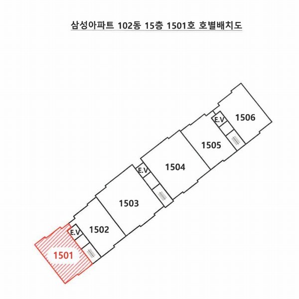 2025타경5033 부산광역시 남구 신선로 490, 삼성아파트 102동 15층 1501호 아파트[공급31평형] 경매 이미지