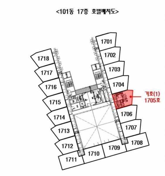 2024타경6699 부산광역시 수영구 광안해변로284번길 38, 해링턴타워광안디오션 17층 101동 1705호 오피스텔[계약23평형] 경매 이미지