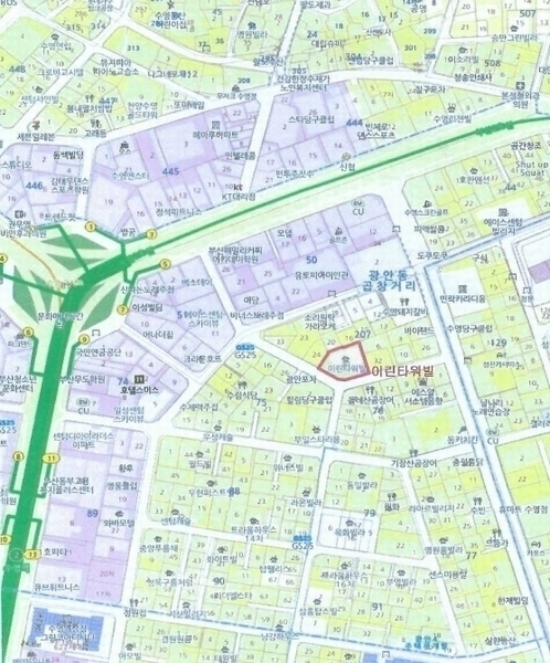 2024타경105848 부산광역시 수영구 수영로702번길 33, 이린타워빌 4층 401호 다세대(빌라)[공급16평형] 경매 이미지