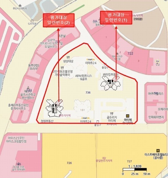2025타경4931 부산광역시 기장군 기장읍 동부산관광7로 17, 오시리아스위첸마티에 102동 17층 1701호 숙박(콘도등) 경매 이미지