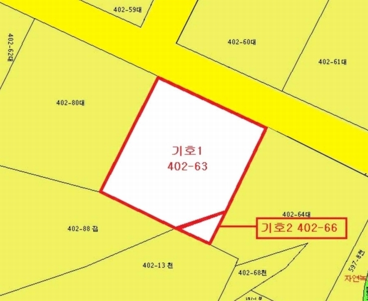 2024타경5634 부산광역시 기장군 철마면 송정리 402-63 대지 경매 이미지