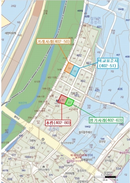 2024타경6743 부산광역시 기장군 철마면 송정리 402-80 대지 경매 이미지