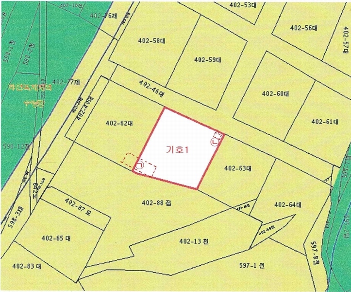 2024타경6743 부산광역시 기장군 철마면 송정리 402-80 대지 경매 이미지