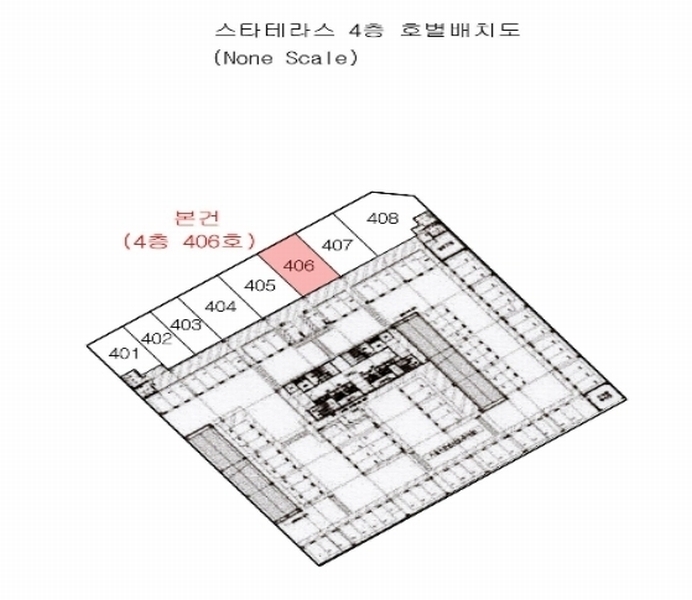 2024타경105039 부산광역시 기장군 기장읍 기장해안로 172, 스타테라스 4층 406호 근린상가 경매 이미지