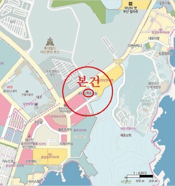 2024타경109574 부산광역시 기장군 기장읍 기장해안로 172, 스타테라스 10층 1013호 근린상가 경매 이미지