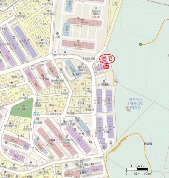 2024타경111928 부산광역시 해운대구 재송2로 96, 한보장산아파트 2동 3층 304호 아파트[공급21평형] 경매 이미지