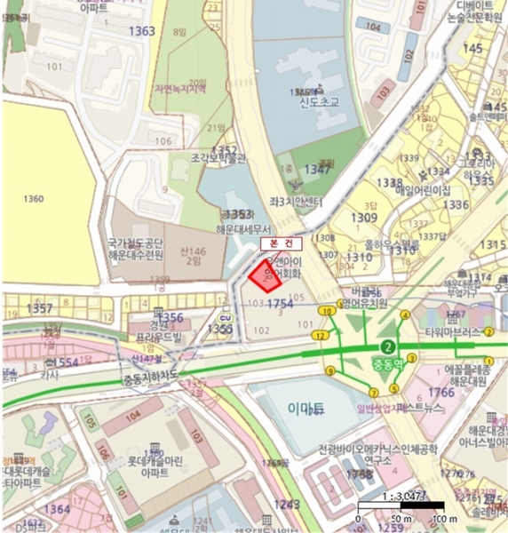 2024타경111997 부산광역시 해운대구 좌동순환로15번길 7, 롱스테이텔 7층 701호 오피스텔 경매 이미지
