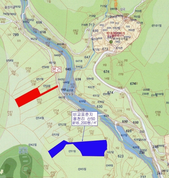 2025타경4852 부산광역시 기장군 일광읍 용천리 산55-2 임야 경매 이미지
