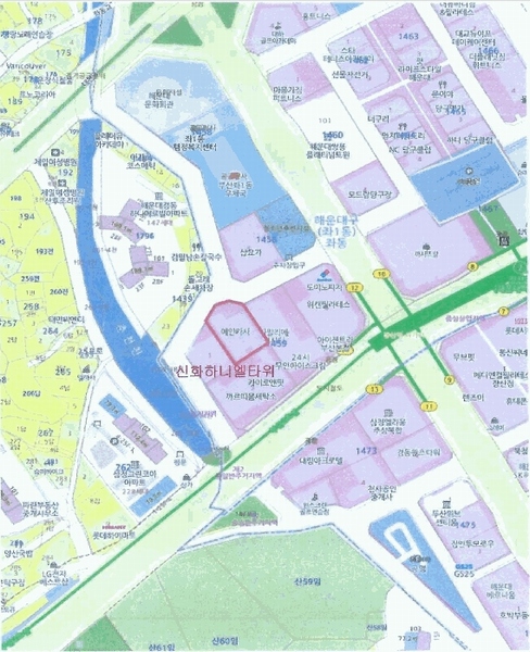 2025타경5054 부산광역시 해운대구 해운대로781번길 16, 신화하니엘타워 12층 1202호 오피스텔[계약13평형] 경매 이미지