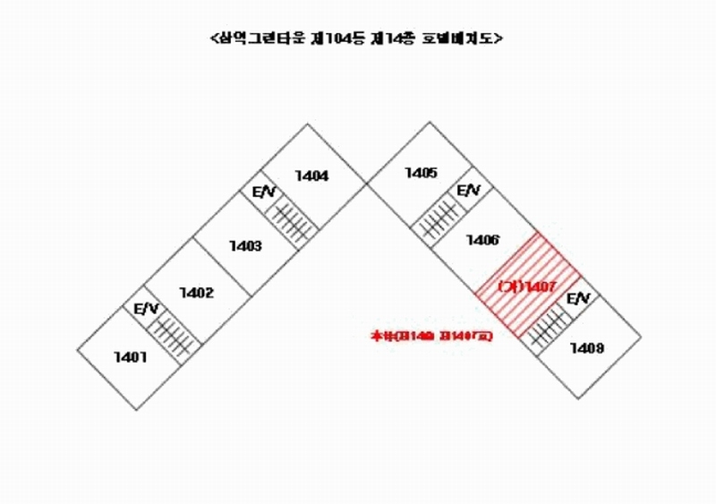 2025타경5090 부산광역시 남구 황령대로319번가길 142, 삼익그린타운 104동 14층 1407호 아파트[공급31평형] 경매 이미지