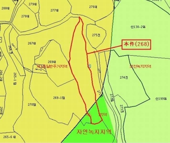 2024타경7005 부산광역시 기장군 일광읍 용천리 268 농지 경매 이미지