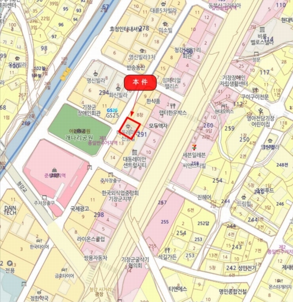 2024타경102245 부산광역시 기장군 기장읍 대청로71번길 14, 대동레미안신승빌 7층 701호 오피스텔[계약29평형] 경매 이미지