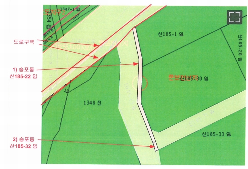 2025타경589 경상남도 사천시 송포동 산185-26 임야 경매 이미지
