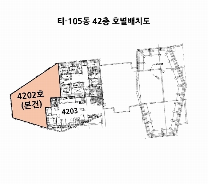2025타경5206 부산광역시 해운대구 좌동순환로433번길 30, 해운대힐스테이트위브 티-105동 42층 4202호 아파트[공급47평형] 경매 이미지