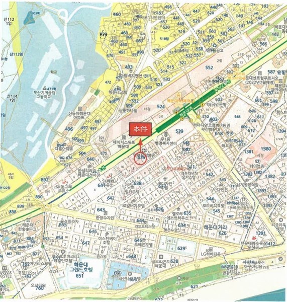 2024타경2420 부산광역시 해운대구 해운대로 602부산광역시 해운대구 해운○○○○, 해피투모로우마린 13층 1305호해피투모○○ 오피스텔[계약33평형] 경매 이미지