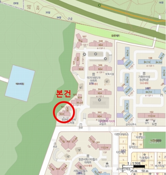 2024타경5863 부산광역시 기장군 정관읍 방곡로 29, 부산정관지구이지더원5차아파트 501동 5층 501호 아파트[공급27평형] 경매 이미지