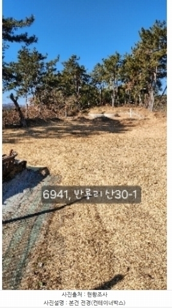 2024타경6941 부산광역시 기장군 장안읍 반룡리 산30-1 임야 경매 이미지