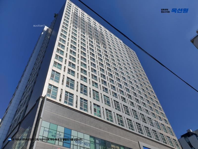 2024타경100270 부산광역시 해운대구 해운대로570번길 17, 한양수자인마린오피스텔 11층 1117호 오피스텔[계약16평형] 경매 이미지