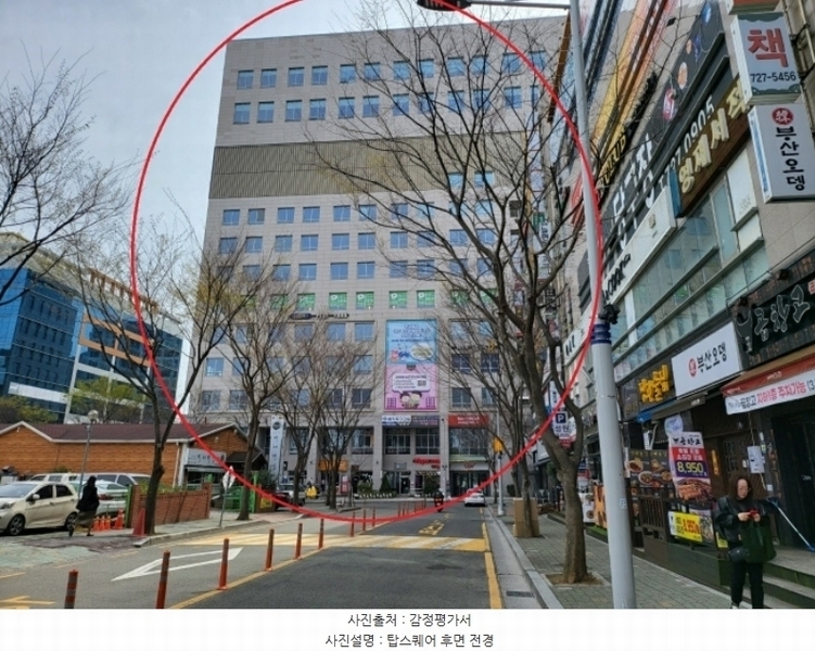 2024타경102795 부산광역시 기장군 정관읍 정관중앙로 45, 탑스퀘어 8층 816호 근린상가 경매 이미지