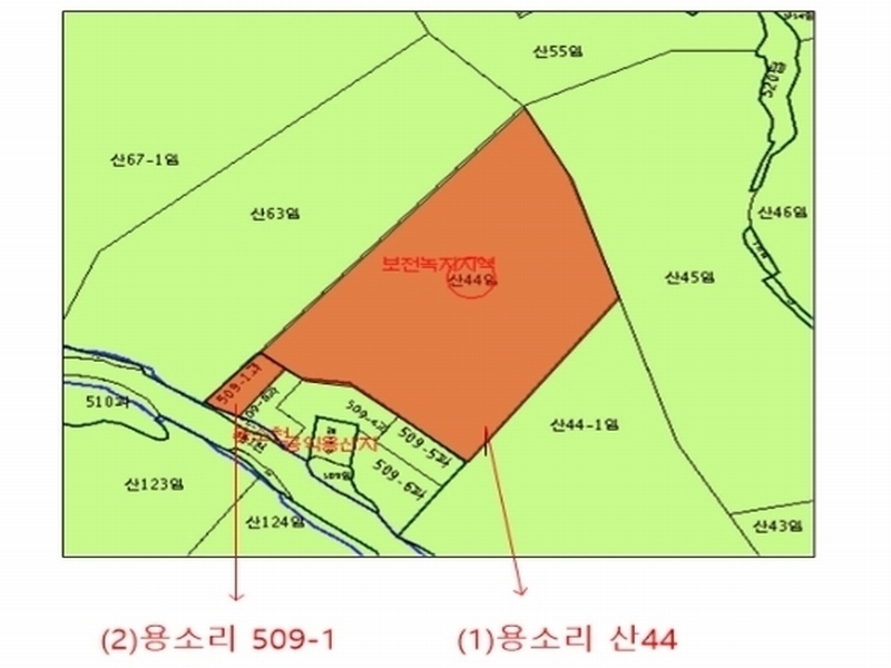 2024타경104081 부산광역시 기장군 장안읍 용소리 산44 임야 경매 이미지