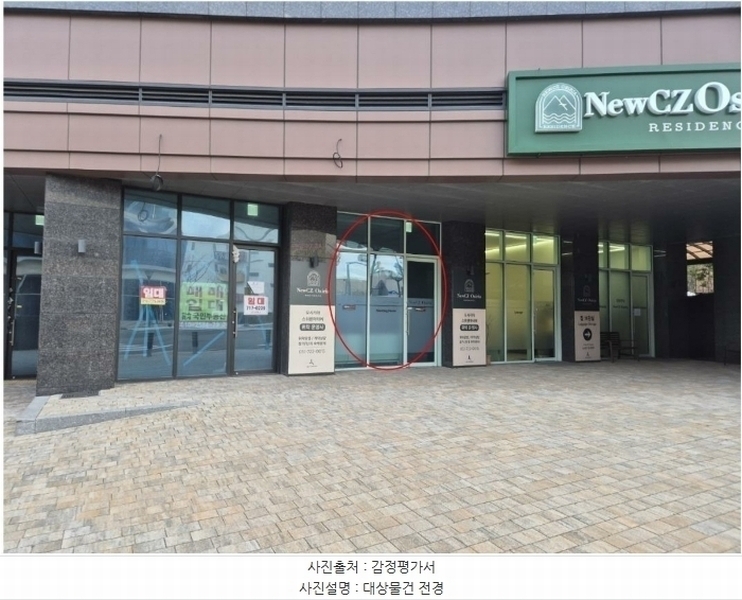 2024타경112907 부산광역시 기장군 기장읍 동부산관광7로 17, 오시리아스위첸마티에 203동 1층 203-3호 근린상가 경매 이미지
