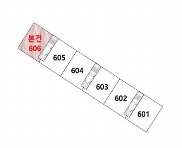 2022타경104513 부산광역시 해운대구 신반송로 29, 벽산,삼협한솔아파트 105동 6층 606호 아파트[공급23평형] 경매 이미지