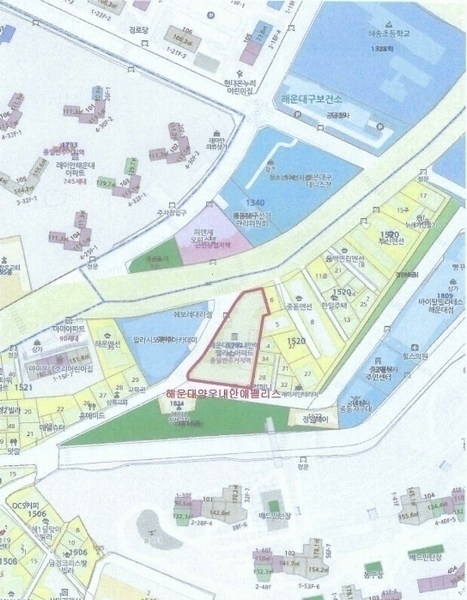 2024타경112600 부산광역시 해운대구 좌동순환로433번길 40, 해운대양우내안애팰리스 1층 102-1호 근린상가 경매 이미지