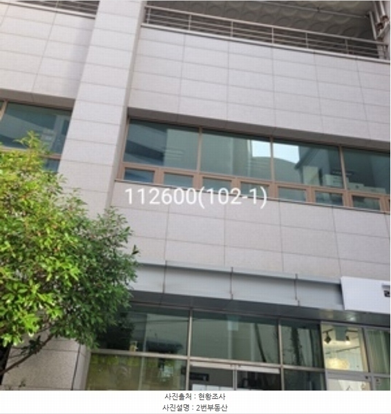 2024타경112600 부산광역시 해운대구 좌동순환로433번길 40, 해운대양우내안애팰리스 1층 102-1호 근린상가 경매 이미지