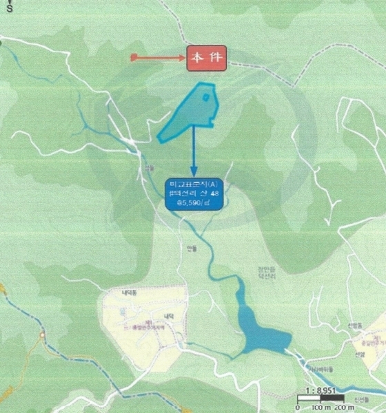 2025타경4232 부산광역시 기장군 장안읍 덕선리 478 임야 경매 이미지