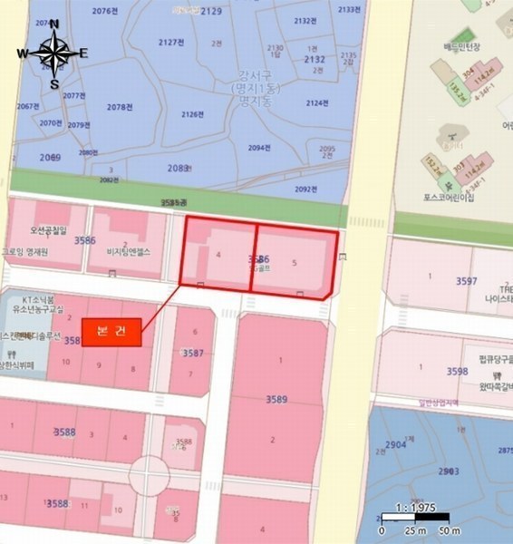 2024타경3993 부산광역시 강서구 명지국제8로10번길 38, 플러스시네마 1동 6층 606호 근린상가 경매 이미지