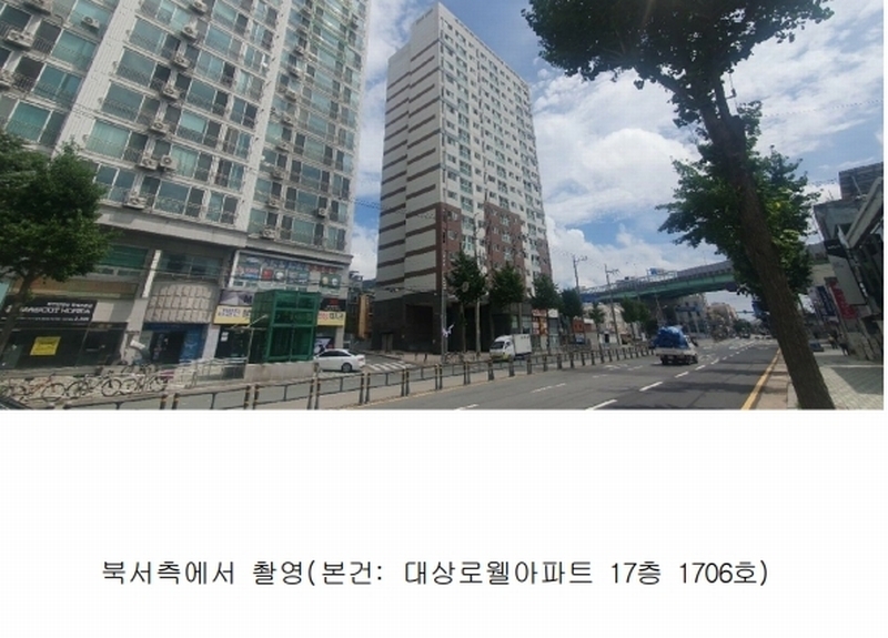 2024타경106830 부산광역시 사상구 사상로 504, 대상로웰아파트 17층 1706호 오피스텔[계약30평형] 경매 이미지