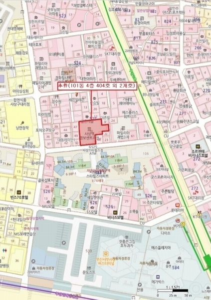2024타경113388 부산광역시 사상구 사상로223번길 24, 사상역경보센트리안 20층 101동 2004호 오피스텔[계약28평형] 경매 이미지