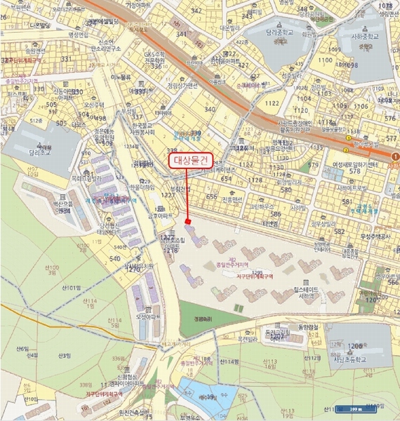2025타경3167 부산광역시 사하구 괴정로 166, 힐스테이트사하역 301동 지1층 201호 근린상가 경매 이미지