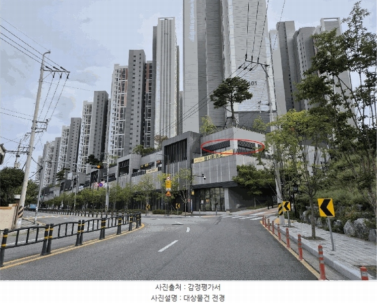 2025타경3167 부산광역시 사하구 괴정로 166, 힐스테이트사하역 301동 지1층 201호 근린상가 경매 이미지